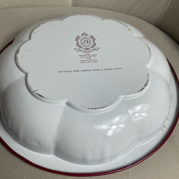 Vintage 1970’s Daher Decorated Tin Retro Plate - Picture 6 of 11